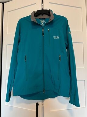 Mountain Hardwear Women's Teal Utility Softshell Jacket